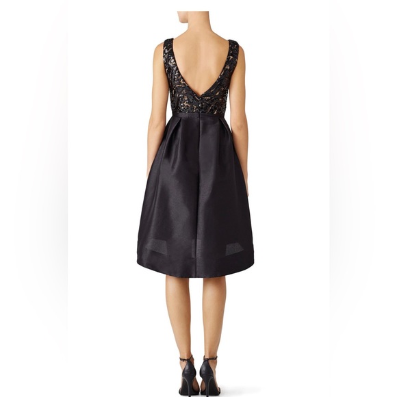 ML Monique Lhuillier illusion cocktail dress. Size 6 - Picture 4 of 4